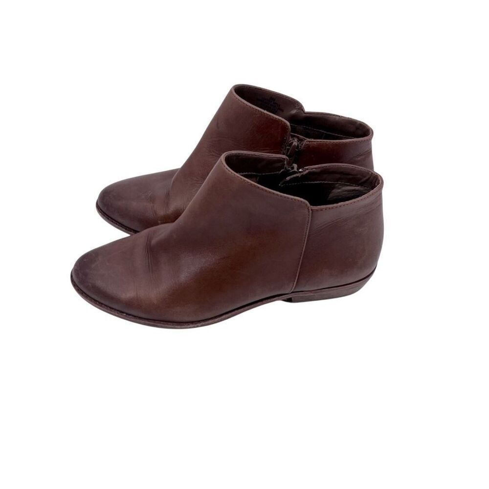 Alex Marie Boots Booties Leather Brown Tan 8